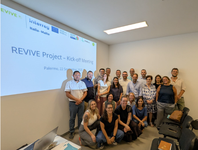 Riunione di avvio del progetto REVIVE